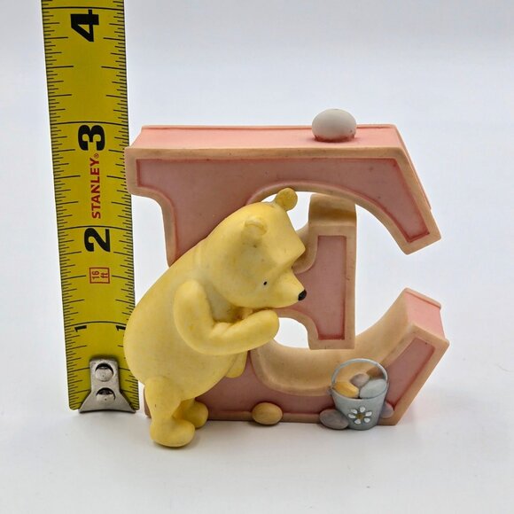 Vintage Classic Winnie The Pooh Letter “E” By Michel & Co Disney Nursery Alphabe - Picture 2 of 9